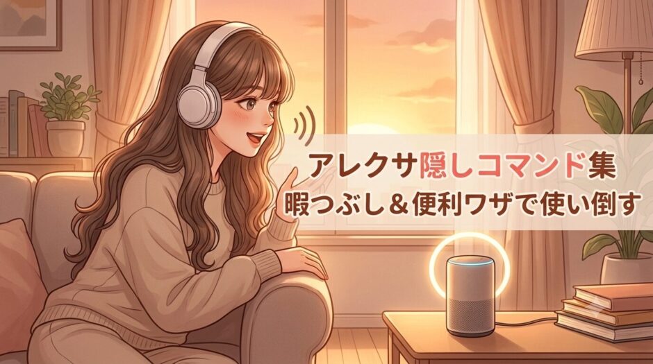 アレクサ隠しコマンド集｜暇つぶし＆便利ワザで使い倒す