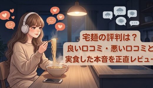 宅麺の評判は？良い口コミ・悪い口コミと実食した本音を正直レビュー